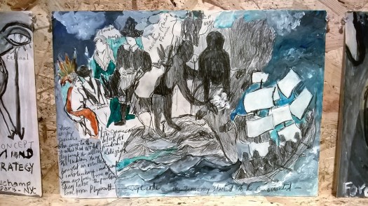 2012-17 Anna Boghiguian a Attraversare i confini fisici e mentali, volontari o involontari