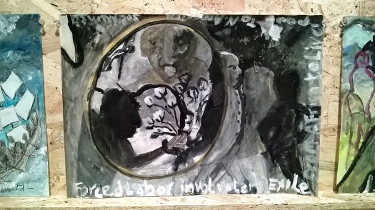 2012-17 Anna Boghiguian b Attraversare i confini fisici e mentali, volontari o involontari